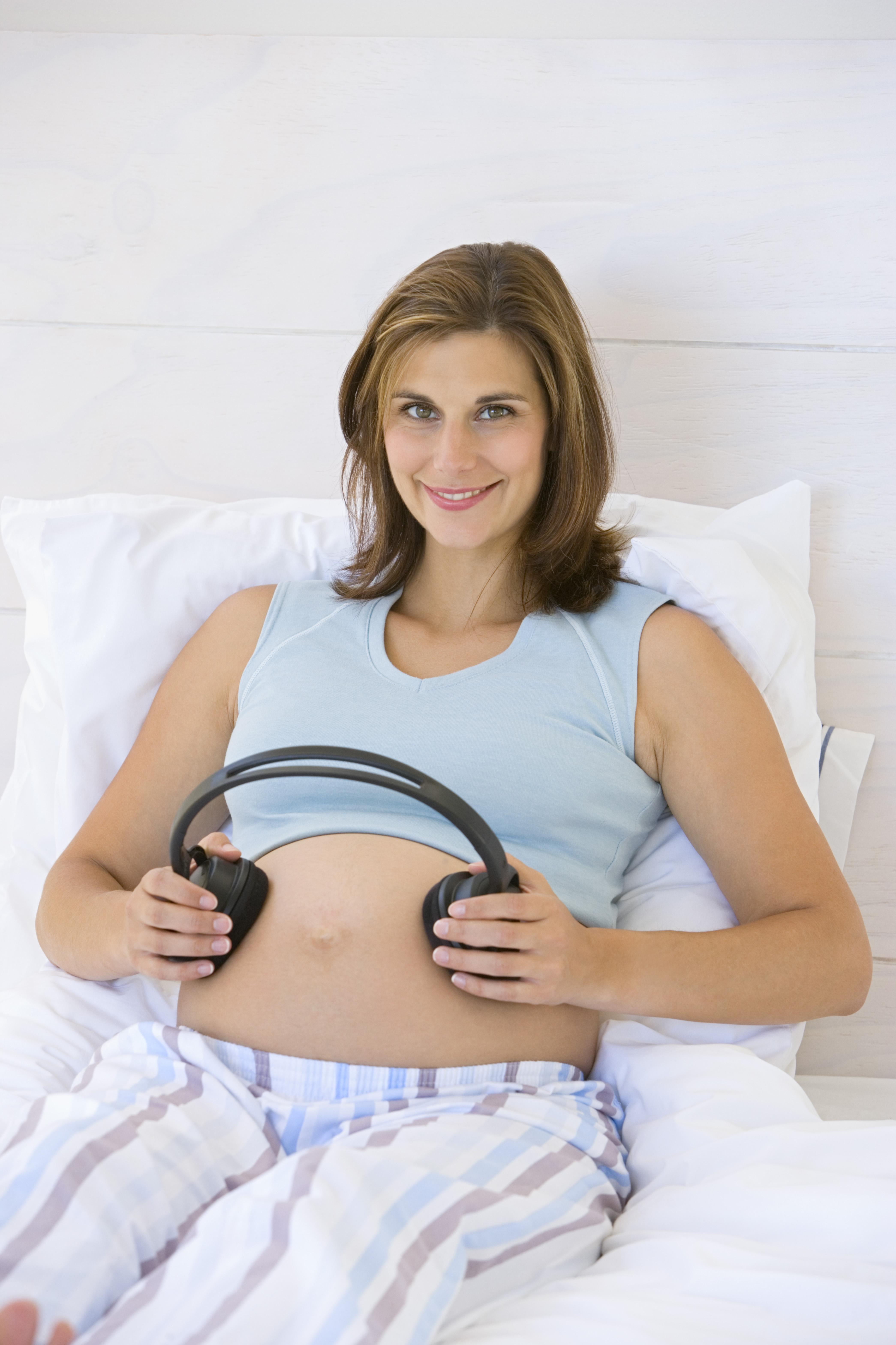 baby listening to music
