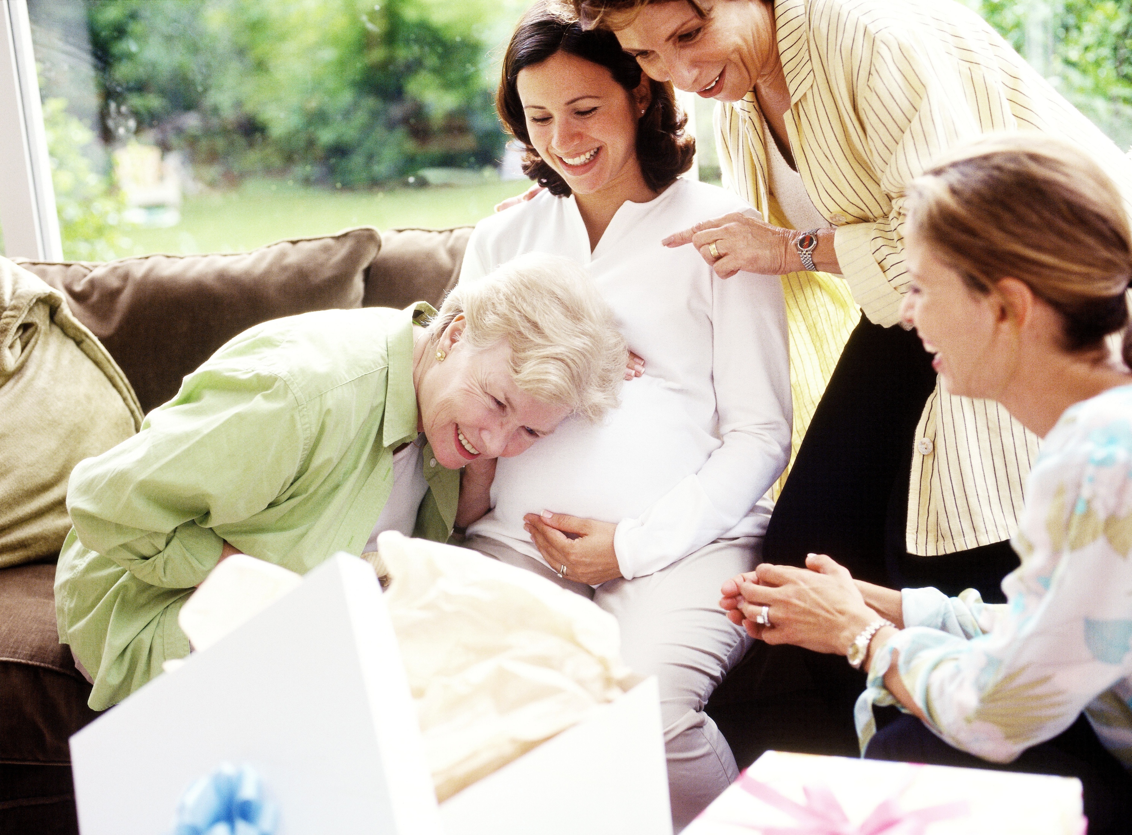 happy family gathering